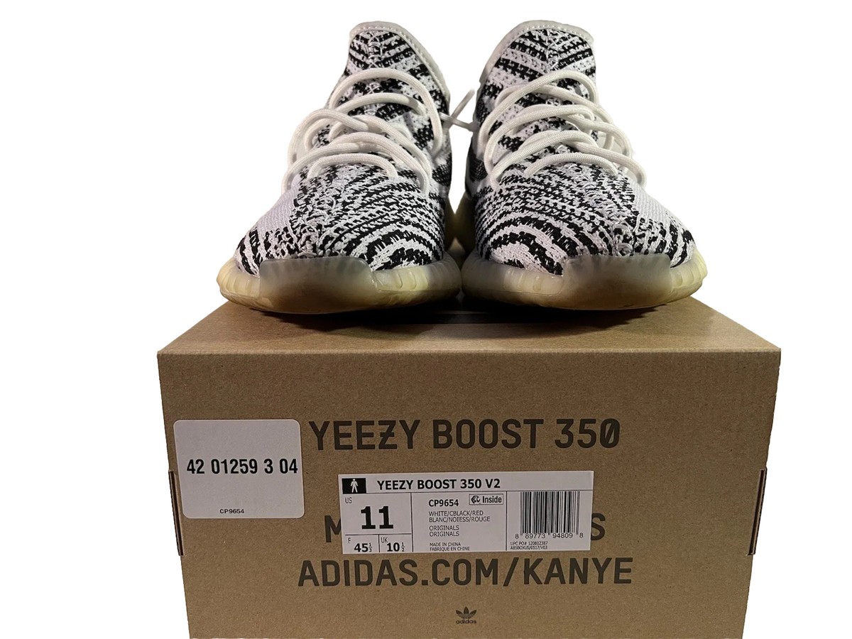 adidas gazelle silver green womens Yezzy boost 350 V2 Zebra – Zeuskicks main image 1