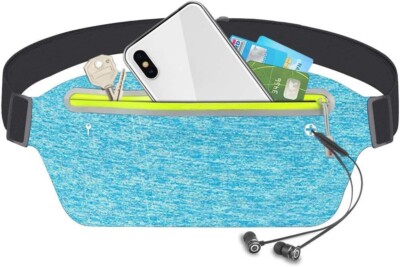Hüftgurt Wasserdicht Bauchtasche Laufen Joggen Reisetasche für Schlüssel Handy Geld