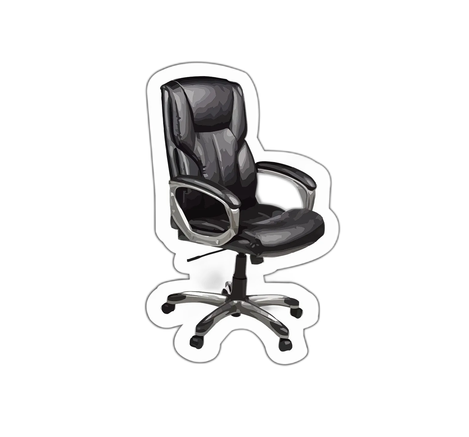 Office Chair Sticker Decal