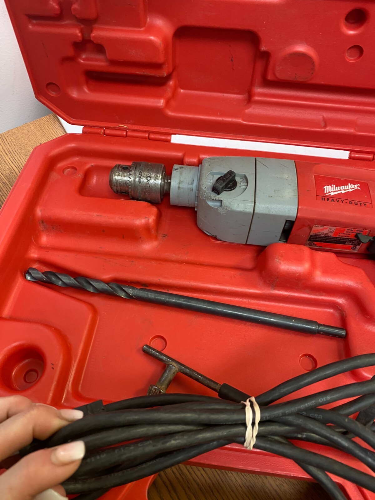 Milwaukee 537820 1/2" Heavy Duty Hammer Drill/Driver TESTED! FREE FAST