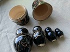 Nesting Dolls 5pc SIGNED PYCB MATRYOSHKA fairytale Beautiful Christmas artisian — photo 3