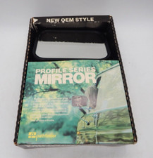 Vintage Pathfinder Auto Lamp Co Stainless Steel Truck Van Large Mirror