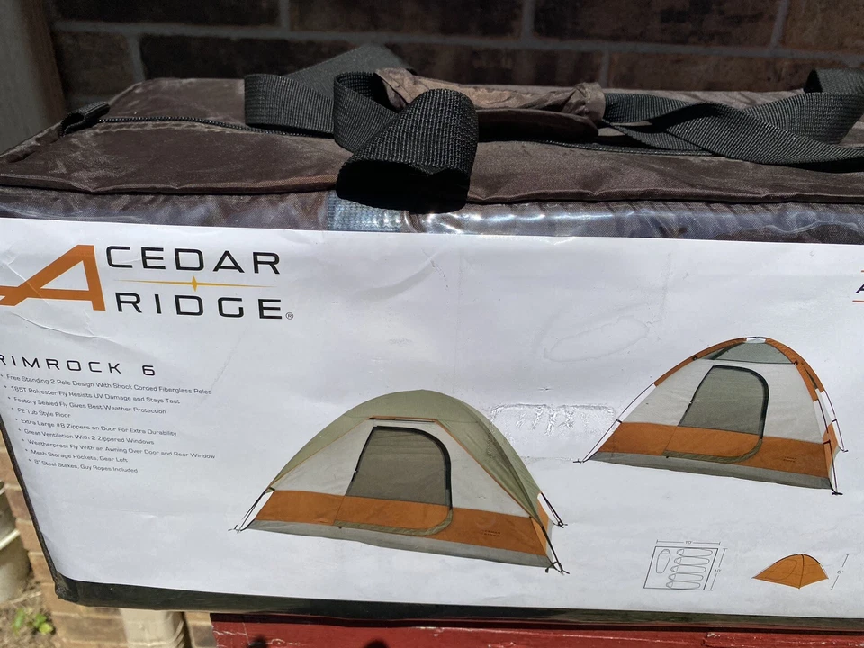 Tienda de campaña Alps Cedar Ridge Rimrock para 6 personas Foto 2 de 4