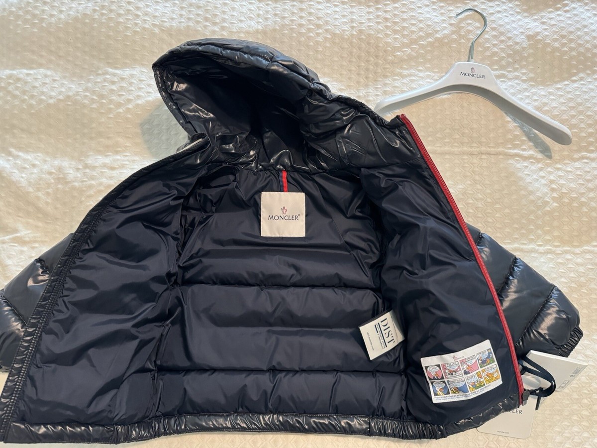 Brand New Moncler JACKET KIDS 3A NEW AUBERT HOODED DOWN