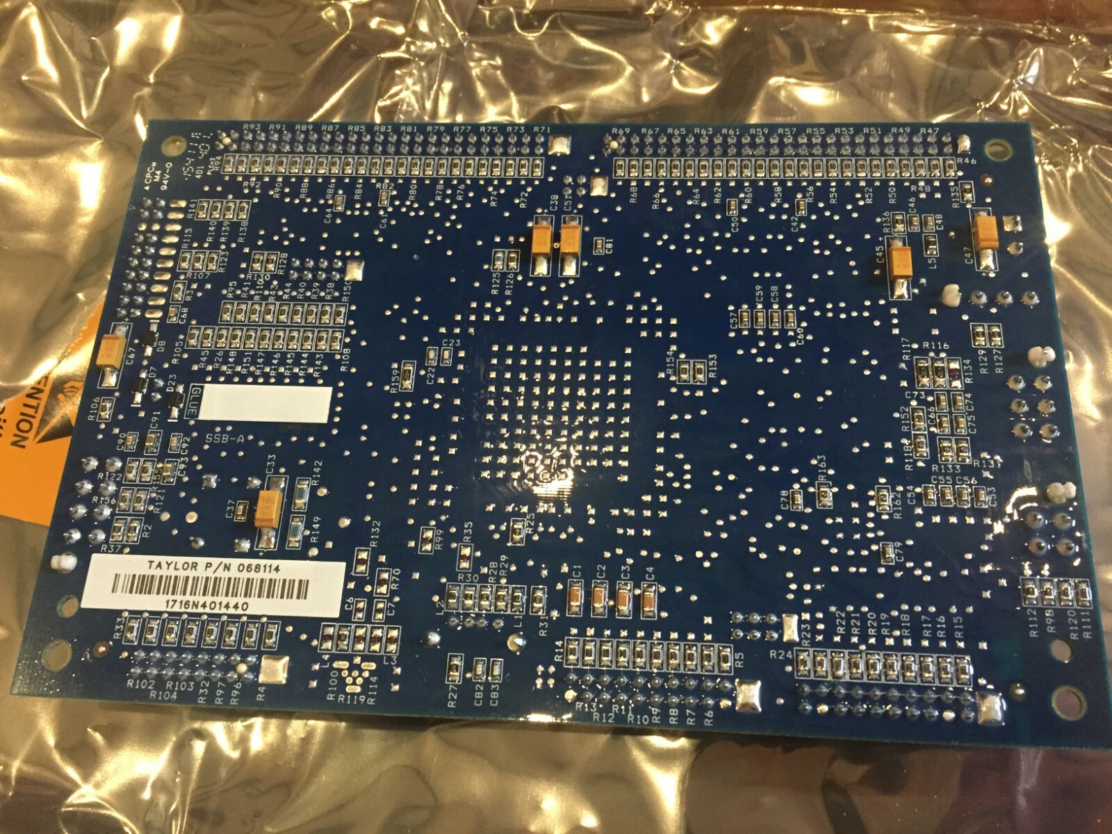 TAYLOR UVC4 BOARD X68114-SER CONTROL PCB FREEZER for sale online 
