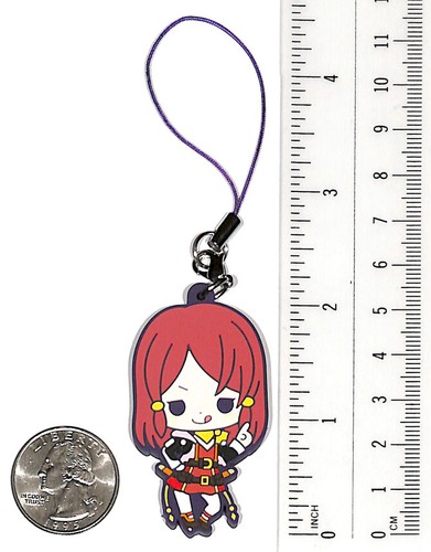 Tales of Zestiria Strap Mascot Charm KOTOBUKIYA Es series nino Rubber Rose - Picture 4 of 4