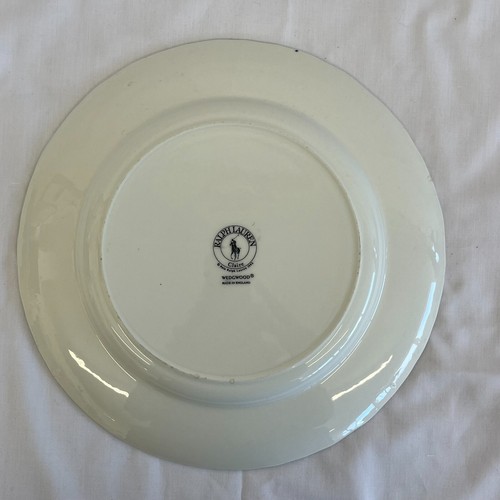 Wedgwood Ralph Lauren Claire Bone China Plate Embossed White Cake Stand Charity - Picture 8 of 9