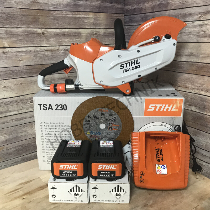 Ladegerat 300 Al 300 Ap X 2 Trennschleifer Akku Original