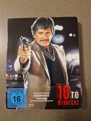 Ein Mann Wie Dynamit (10 to Midnight) Futurepak STEELBOOK Bluray Charles Bronson