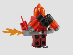 LEGO Ultra Agents Infearno Minifigure New  from SET 70162 Minifig