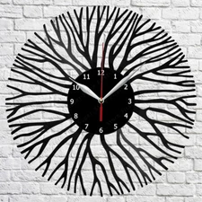 Abstract Vinyl Record Wall Clock Home Fan Art Decor 12'' 30 cm 6937