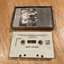 Queen - The Game CASSETTE TAPE 1st US issue brian may freddie mercury testament