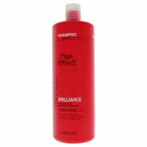 Wella Invigo Brilliance Color Protection Shampoo Fine-Normal Hair, 33.8-oz, - Image 3 of 4