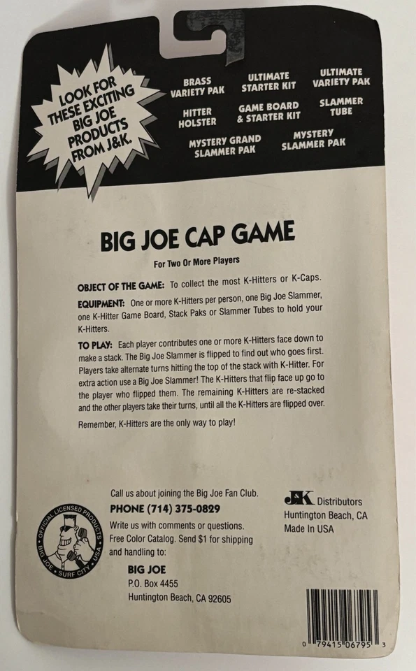 Lot of 7 NEW Big Joe Cap Game Series 1 Ultimate Starter Kits Pogs Slammers - Image 3 of 4