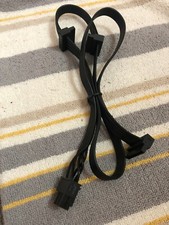 Corsair 6 Pin to 3x SATA DRIVER CABLE FOR Corsair RM1000X RM850X RM750X hx1200