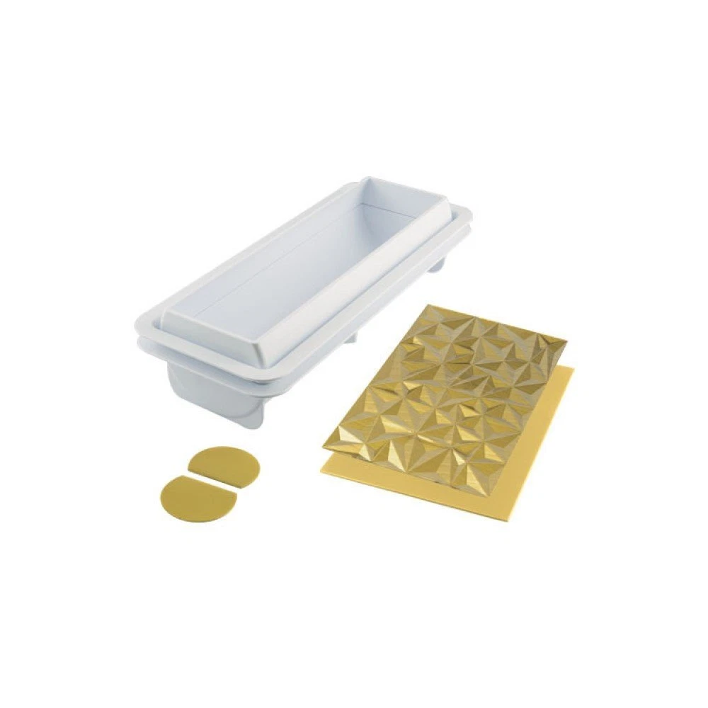 Silikomart Diamond Buche Log Mold - Thumbnail 3