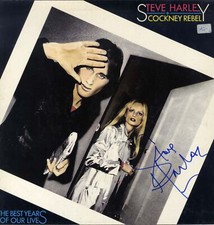 Steve Harley SINGER - SONGWRITER autograph, signed vinyl record cover Steve Harley SINGER - SONGWRITER autograph, signed vinyl record cover