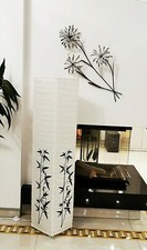 Trango Reispapierlampe 1216 "KOREA" Papier Stehlampe Trittschalter opt. LED 