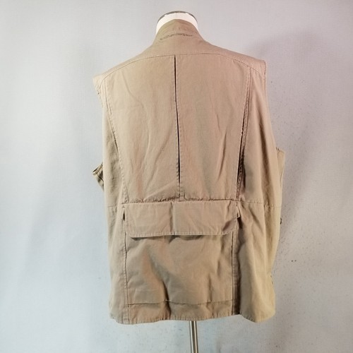 Field & Stream cargo vest men's XL extra large tan Outdoor fishing photography - Picture 11 of 21