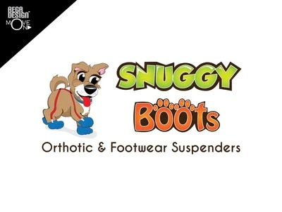 SNUGGY BOOTS ORTHOTIC & FOOTWEAR SUSPENDERS Canine Footwear Suspenders will keep your dog's booties on & protect their paws