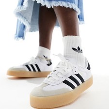 adidas Originals Sambae Samba sneakers with platform rubber sole women  s size 8