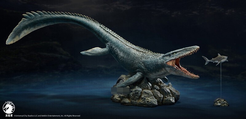 W-DRAGON Mosasaurus モササウルス 1/35 スタチュー W-DRAGON Mosasaurus Dinosaur Statue 1/35 Collectible Model Display