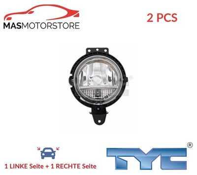 NEBELSCHEINWERFER PAAR SET TYC 19-0597-01-9 2PCS I FÜR MINI MINI,MINI CLUBMAN