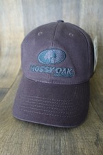 Mossy Oak Cap Hat Adjustable Trucker Style Dark Grey NEW W/TAGS 24