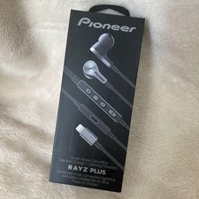 Pioneer Rayz Plus SE-LTC5R-T Lightning-Powered Noise Canceling Earphone Silver