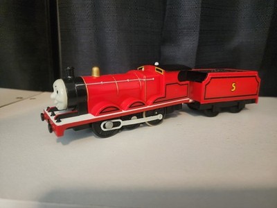 Thomas And Friends Trackmaster James & Tender 1994 TOMY Motorized Engine WORKING