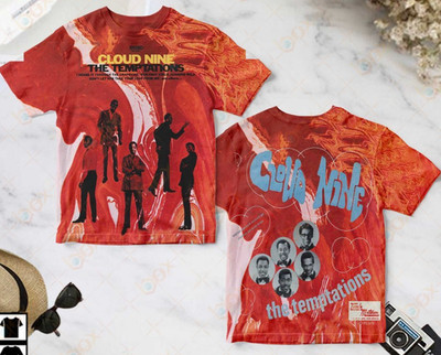 The Temptations Cloud Nine Album 3D AOP Adult T-Shirt BT1109
