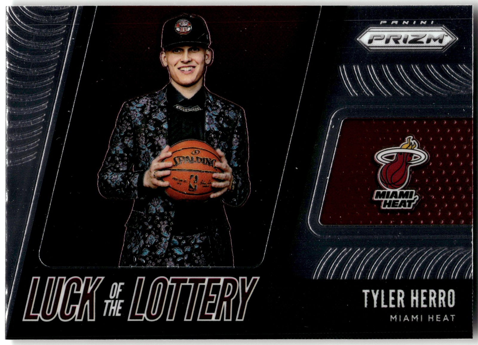 2019-20 Panini Prizm #13 Tyler Herro Luck of the Lottery