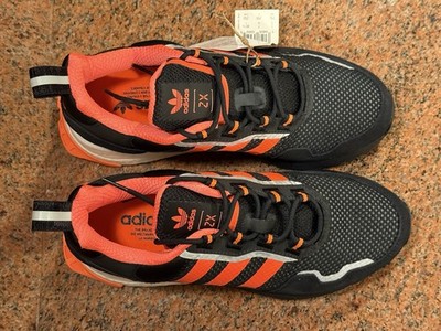 DS Adidas ZX 1K Boost Seasonality Black/Solar Orange H00428 Men's