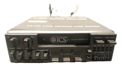 ICS AC135 5-fach Graphic Equalizer Auto Reverse APSS System Olditmer Radio