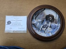 A Winter Companion by John Trickett The Springer Spaniel Danbury Mint pedigree.