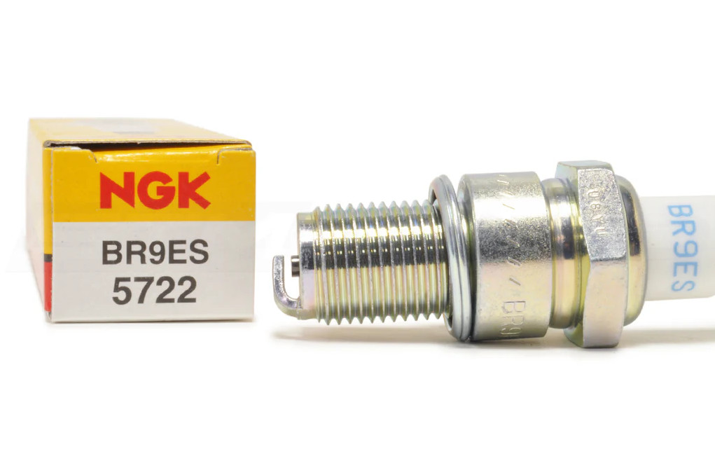 NGK BR9ES Standard Spark Plugs #5722 QTY-2 for Motorcycles ATVs Snowmobiles