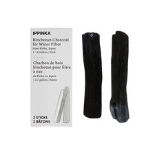 2 PCS Binchotan Charcoal Water Purifying Sticks Filters 12 Gallons Japan