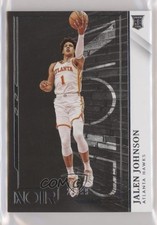 2021-22 Panini Noir Rookies Association Edition 23/99 Jalen Johnson #161 8em