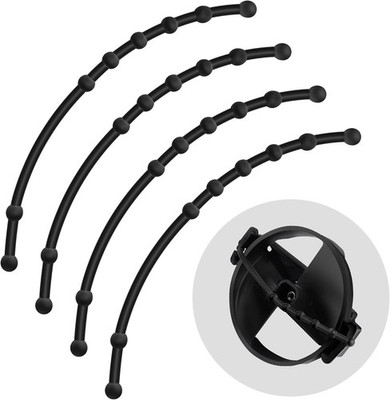 4pcs Rubber Guard Strap Power Blade Protector Ice Auger Blade Covers NEW