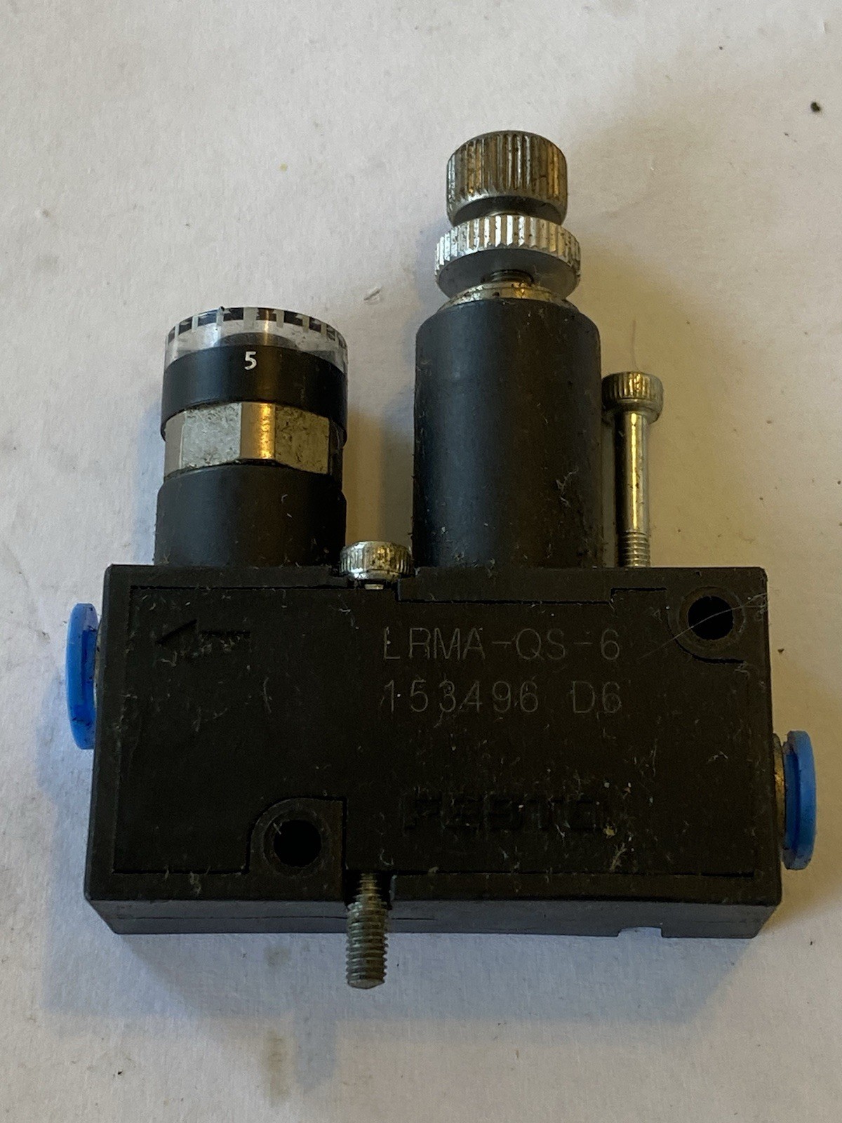 FESTO - LRMA-QS-6 Pressure Regulator 0-9 Bar 153496