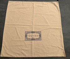 Large Gucci Logo Dust Bag Drawstring Dust Bag 30 X 30 Inch Cotton