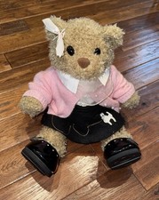 VTG 1997 Build-A-Bear Retired Shaggy Golden Brown Plush Poodle Skirt Costume