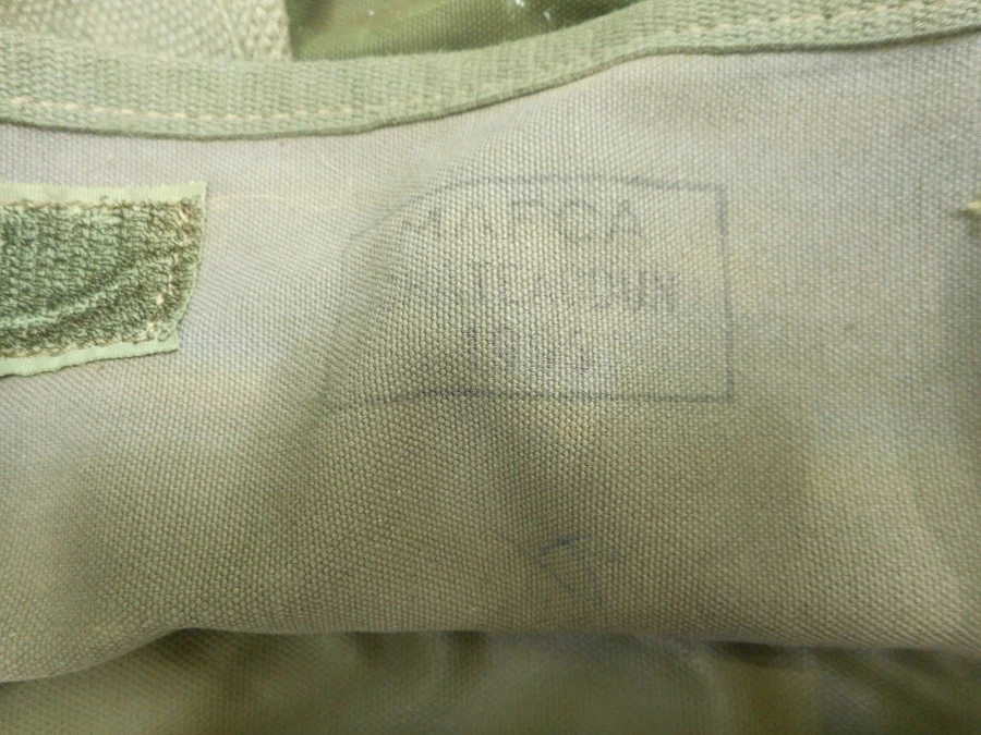 VINTAGE ANCIEN SAC A DOS MILITAIRE MONTAGNE, RANDONNEE, Marquage MAFCA Chateaudu - Photo 3/4