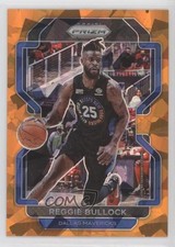 2021-22 Panini Prizm Orange Ice Prizm Reggie Bullock #180 0jk3