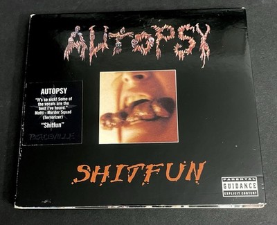 Autopsy Shitfun CD 2003 Digipack Reissue Bonus Live Tracks Repulsion Terrorizer