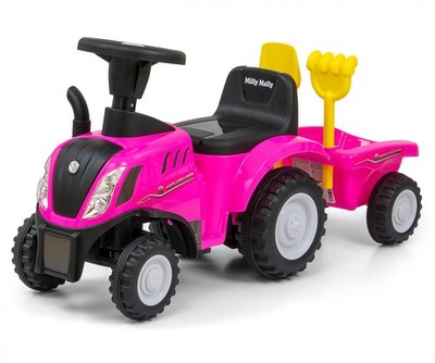 5901761127676 Ride-on Vehicle New Holland T7 Tractor Pink Milly Mally