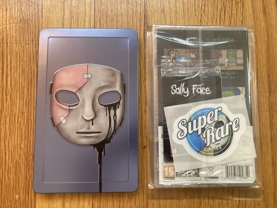 Sally Face (Nintendo Switch) SRG Super Rare Games #65 NEW Sealed! + STEELBOOK - Image 2 of 4