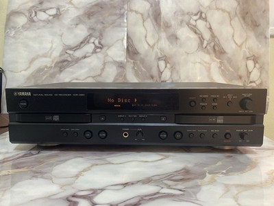 Yamaha CDR-D651 Double Deck CD Player & Recorder Combo **READ