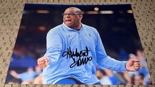 HUBERT DAVIS SIGNED 8X10 PHOTO UNC BASKETBALL AUTOGRAPH NORTH CAROLINA HEELS