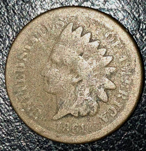 1861 Small Cent-Indian Head. First year Civil War date (Ungraded) Looks GOOD.